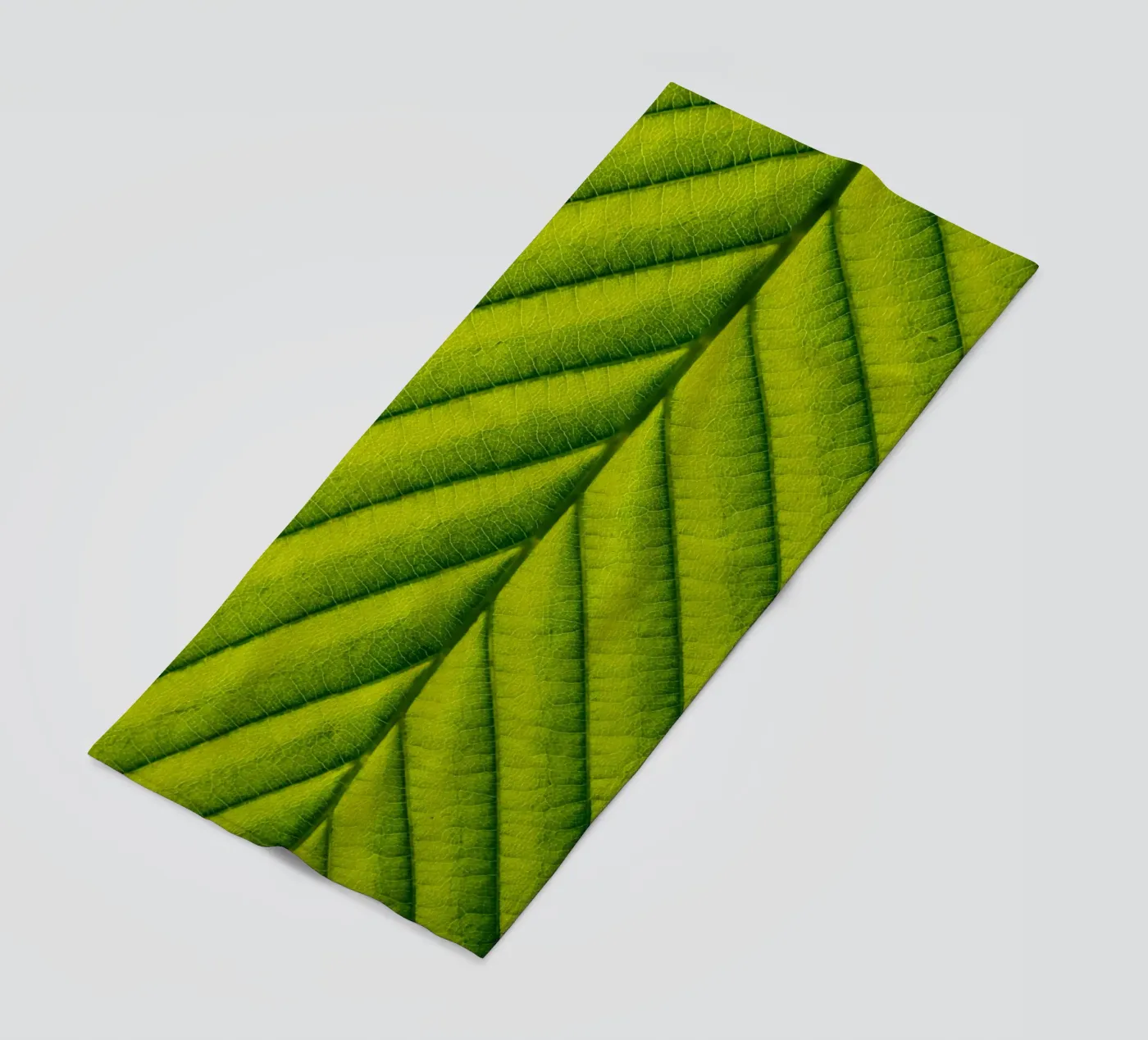 Groen blad strandhanddoek van anderm