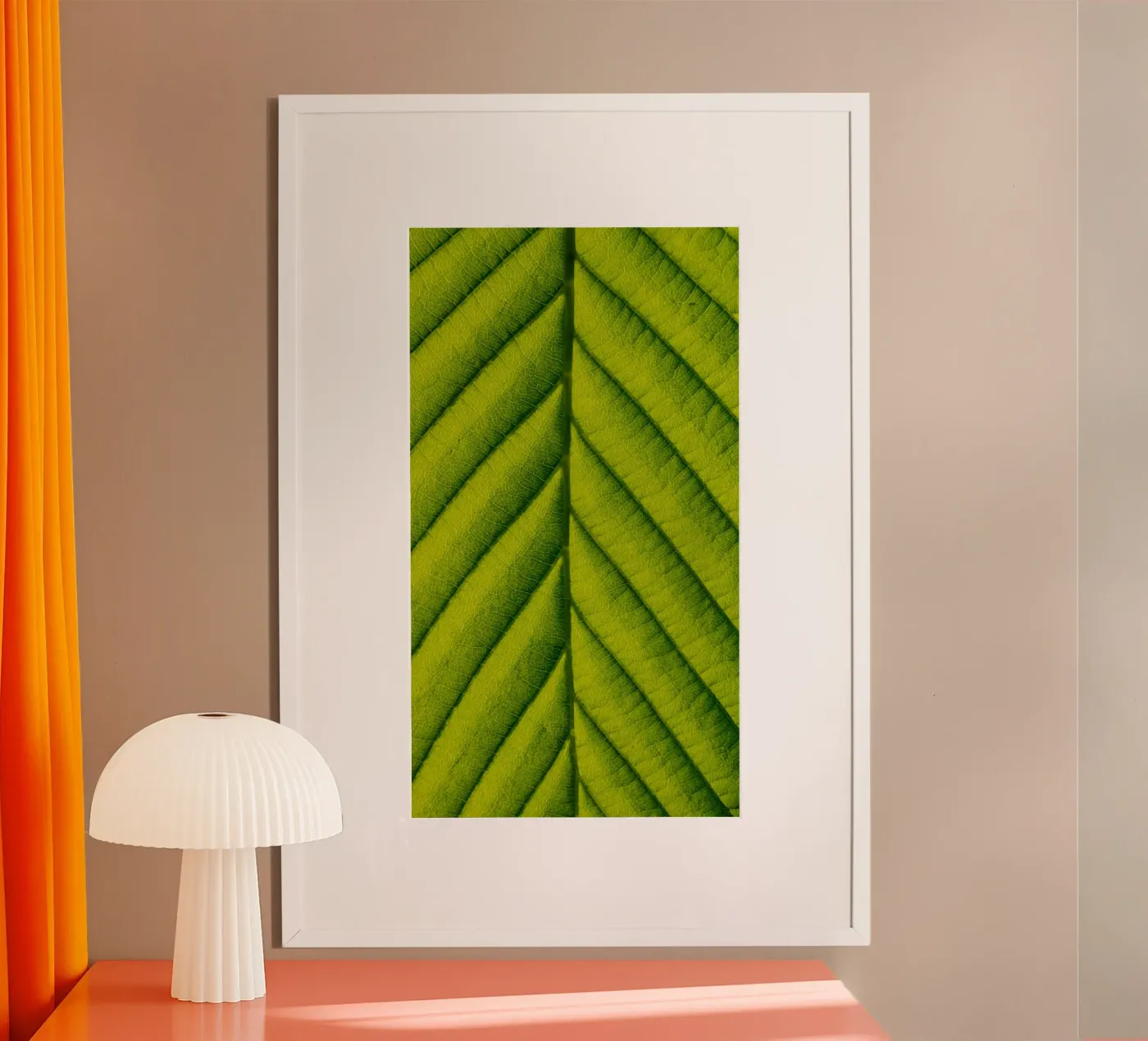 Foglia verde poster da anderm