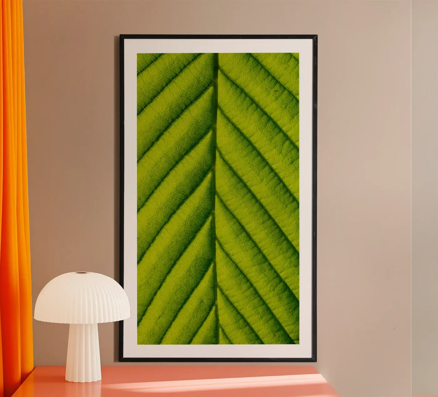 Foglia verde poster da anderm