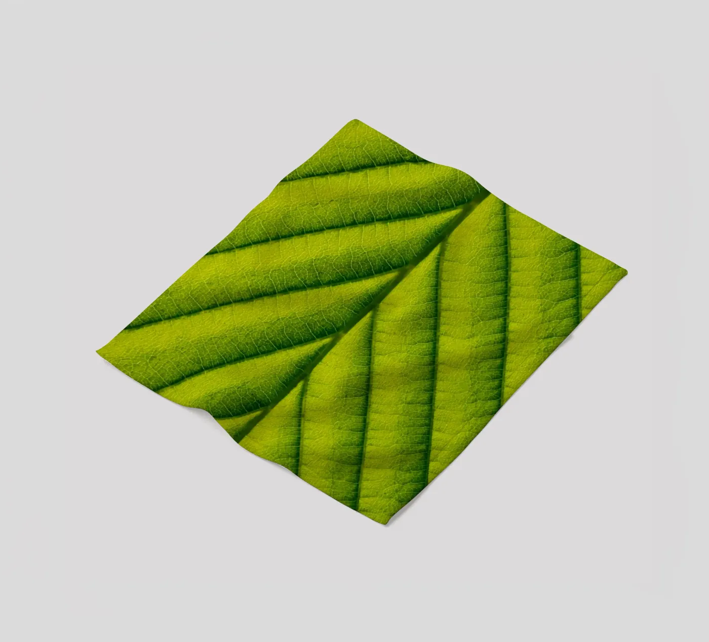 Grünes Blatt Fleecedecke von anderm
