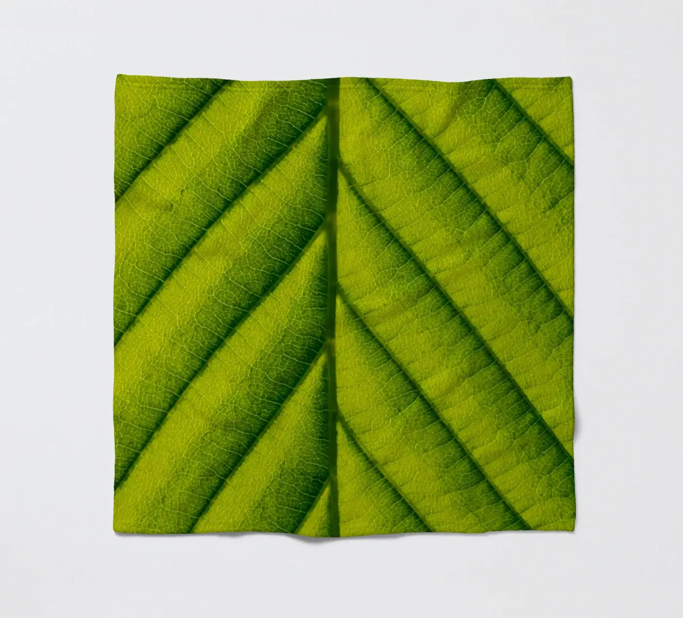 Grünes Blatt Fleecedecke von anderm