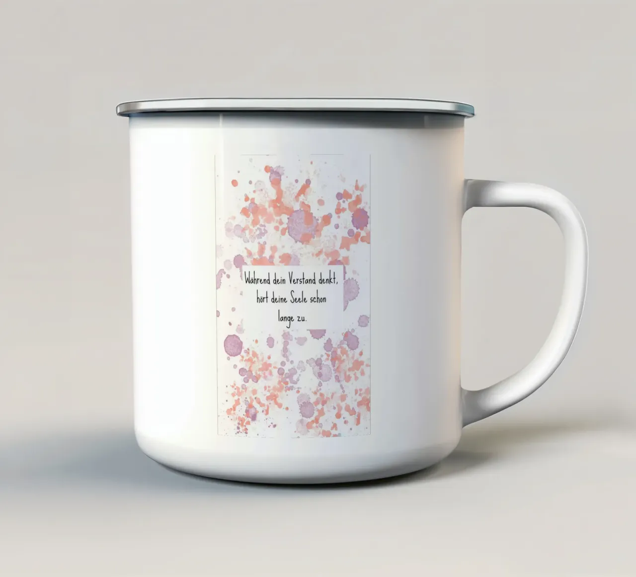 Was dich sucht... tazza in smalto da AESTHETIC VIBES by Isabel