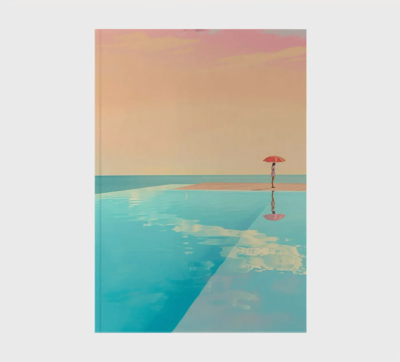 Poolside Peace quaderno da Tinyverse Studio