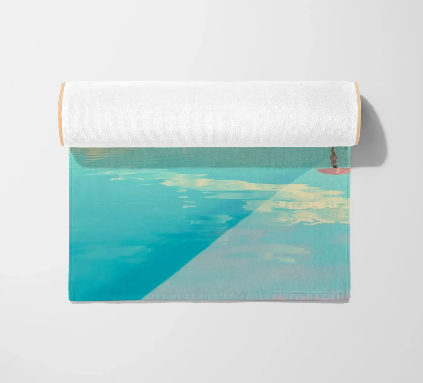 Poolside Peace telo mare da Tinyverse Studio