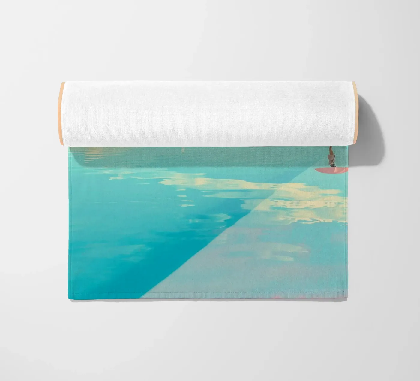 Poolside Peace telo mare da Tinyverse Studio