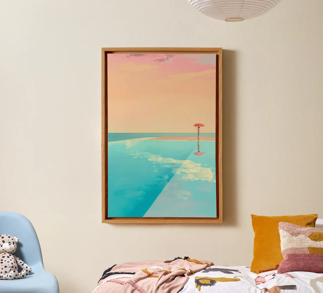 Poolside Peace tela da Tinyverse Studio