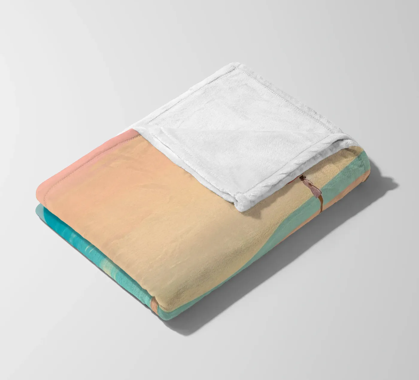 Poolside Peace Fleecedecke von Tinyverse Studio