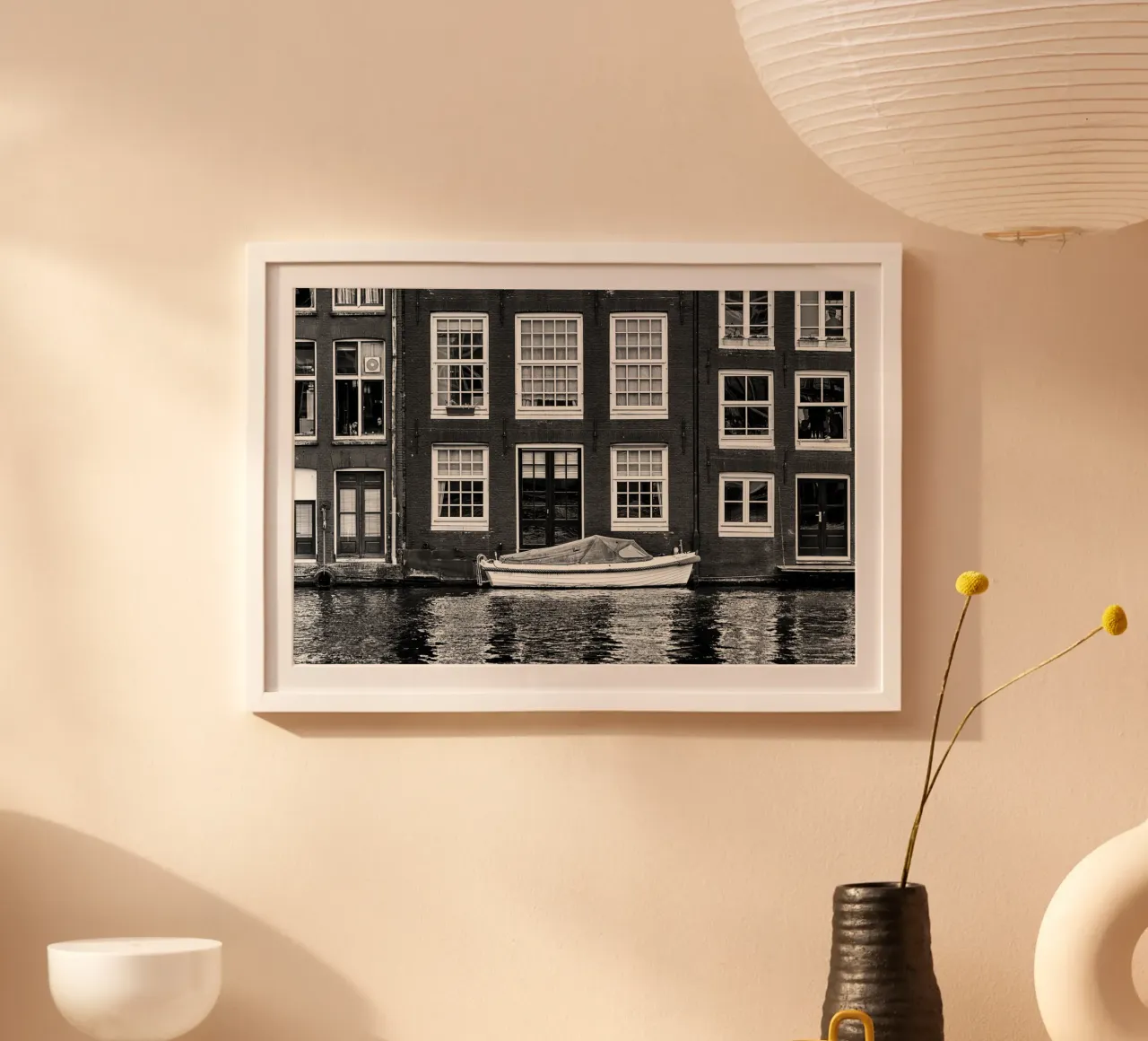 Amsterdam poster con telaio in plastica da anderm