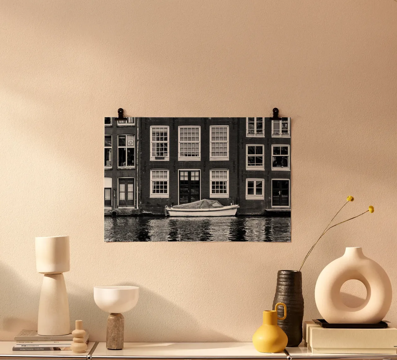 Amsterdam poster con telaio in plastica da anderm