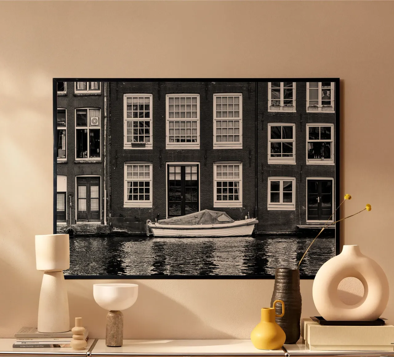 Amsterdam poster con telaio in plastica da anderm