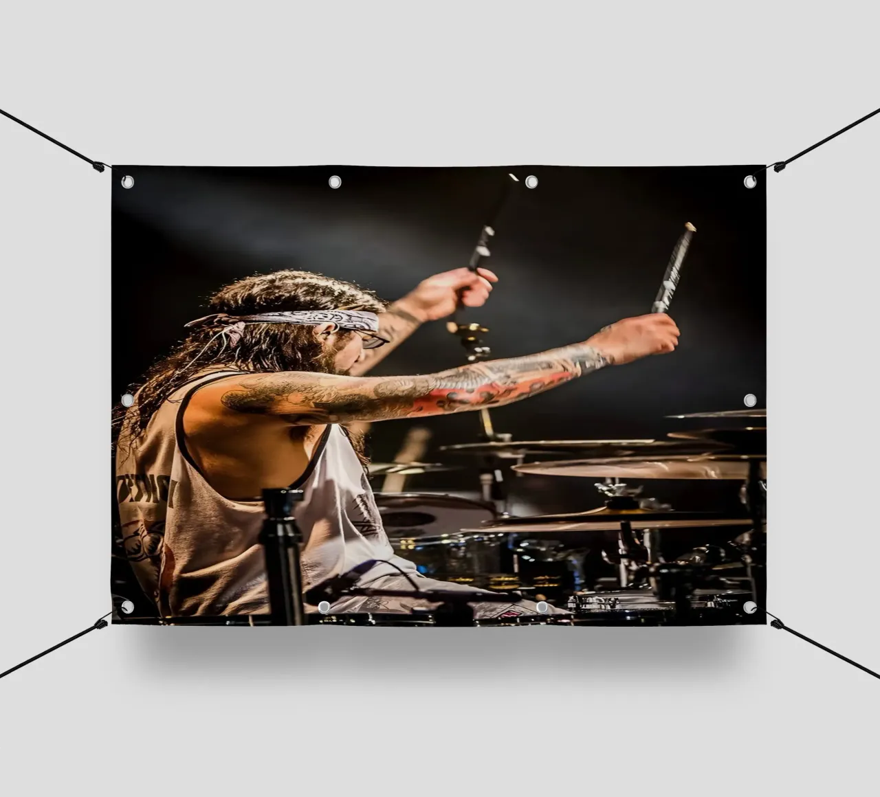 Mike Portnoy telo in pvc da Low poly art