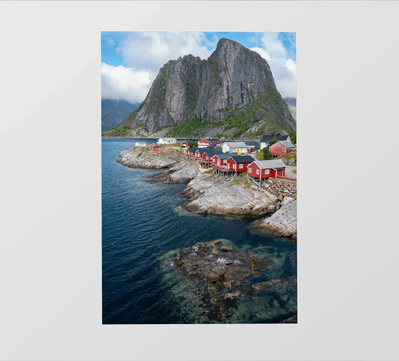 Lofoten in Norvegia pellicola backlit da anderm