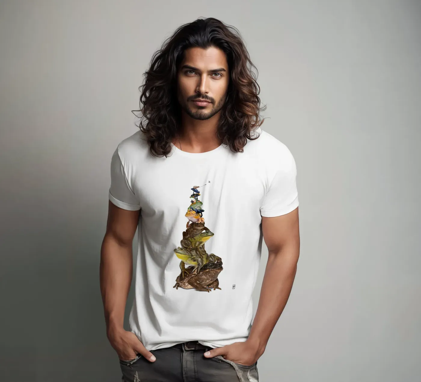 Toadstool (Colour) t-shirt da Rob Art | Illustration
