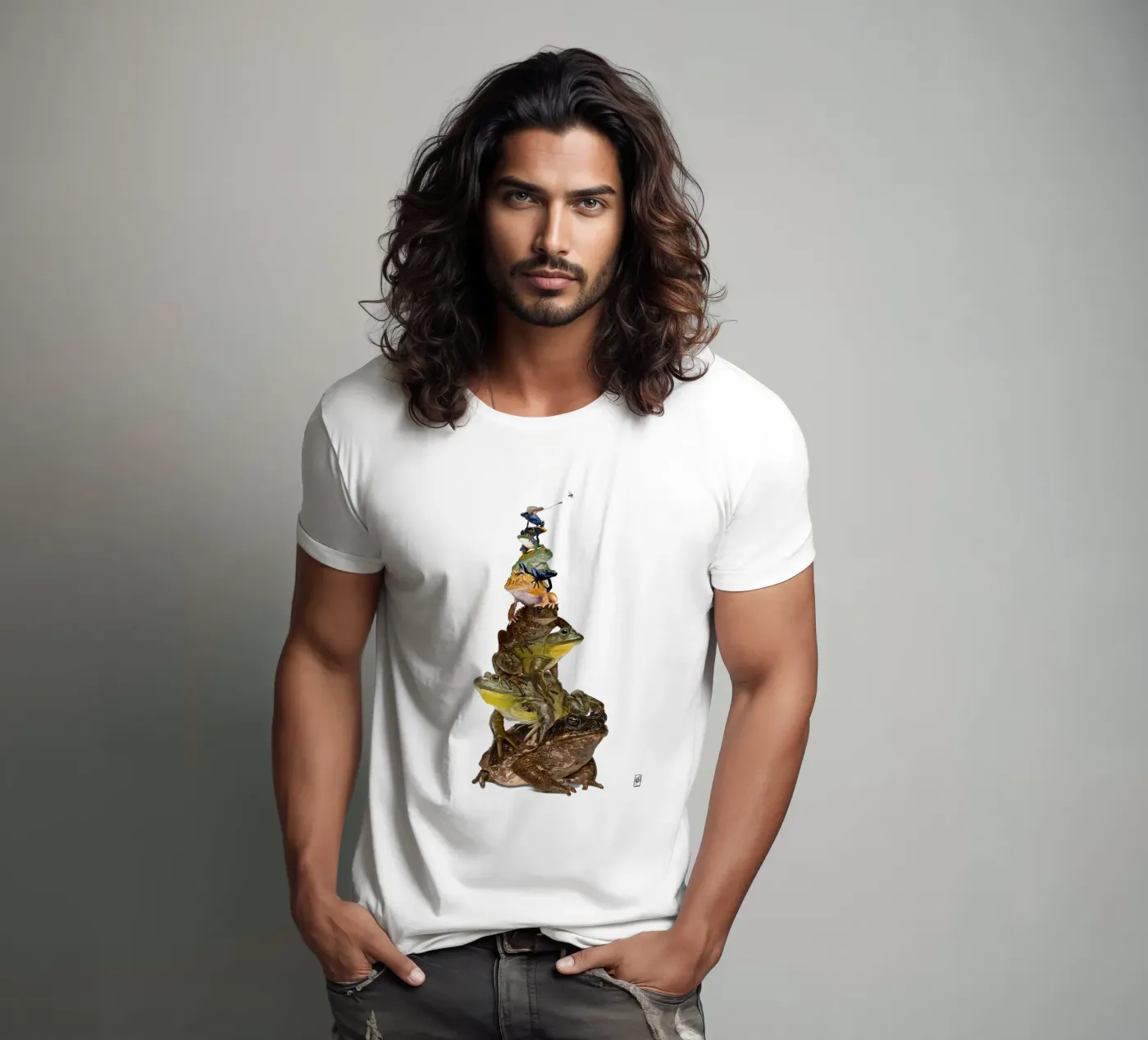 Toadstool (Colour) t-shirt da Rob Art | Illustration