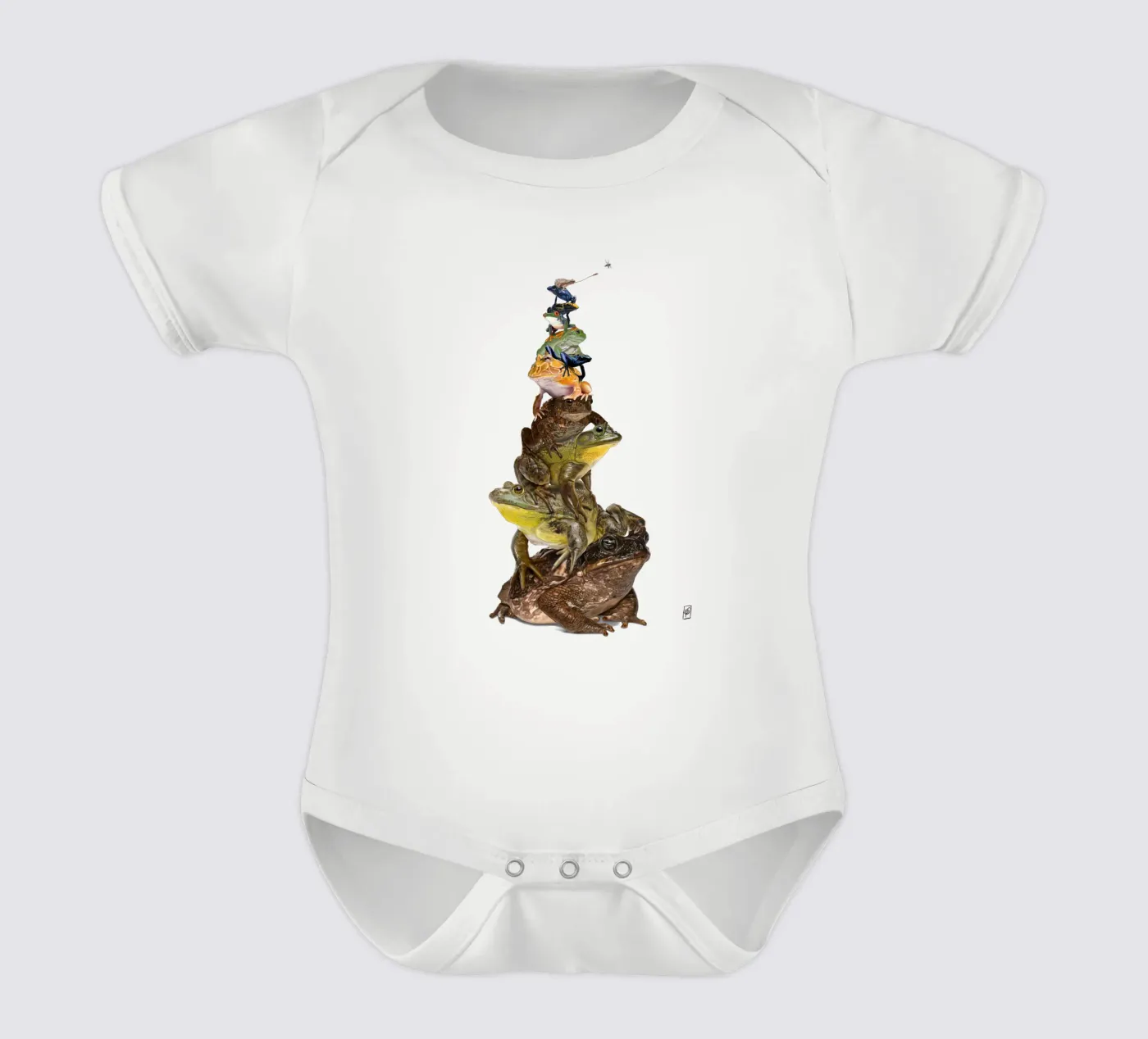 Toadstool (Colour) body bébé de Rob Art | Illustration