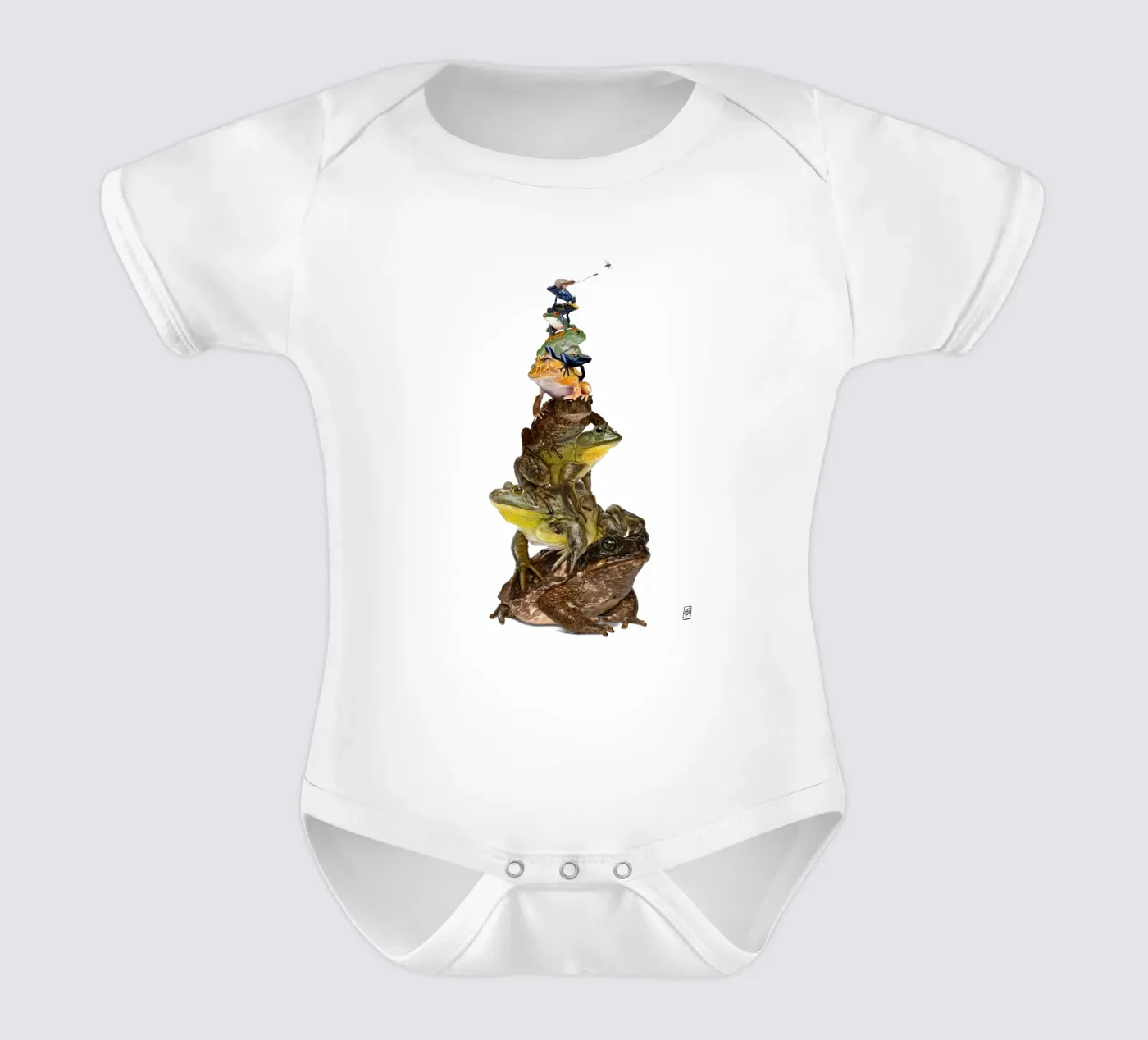 Toadstool (Colour) body bébé de Rob Art | Illustration