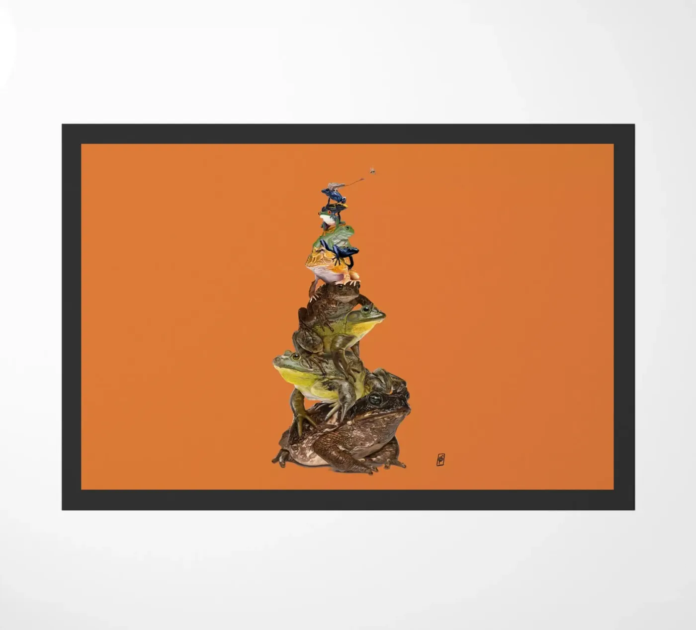 Toadstool (Colour) Fußmatte von Rob Art | Illustration
