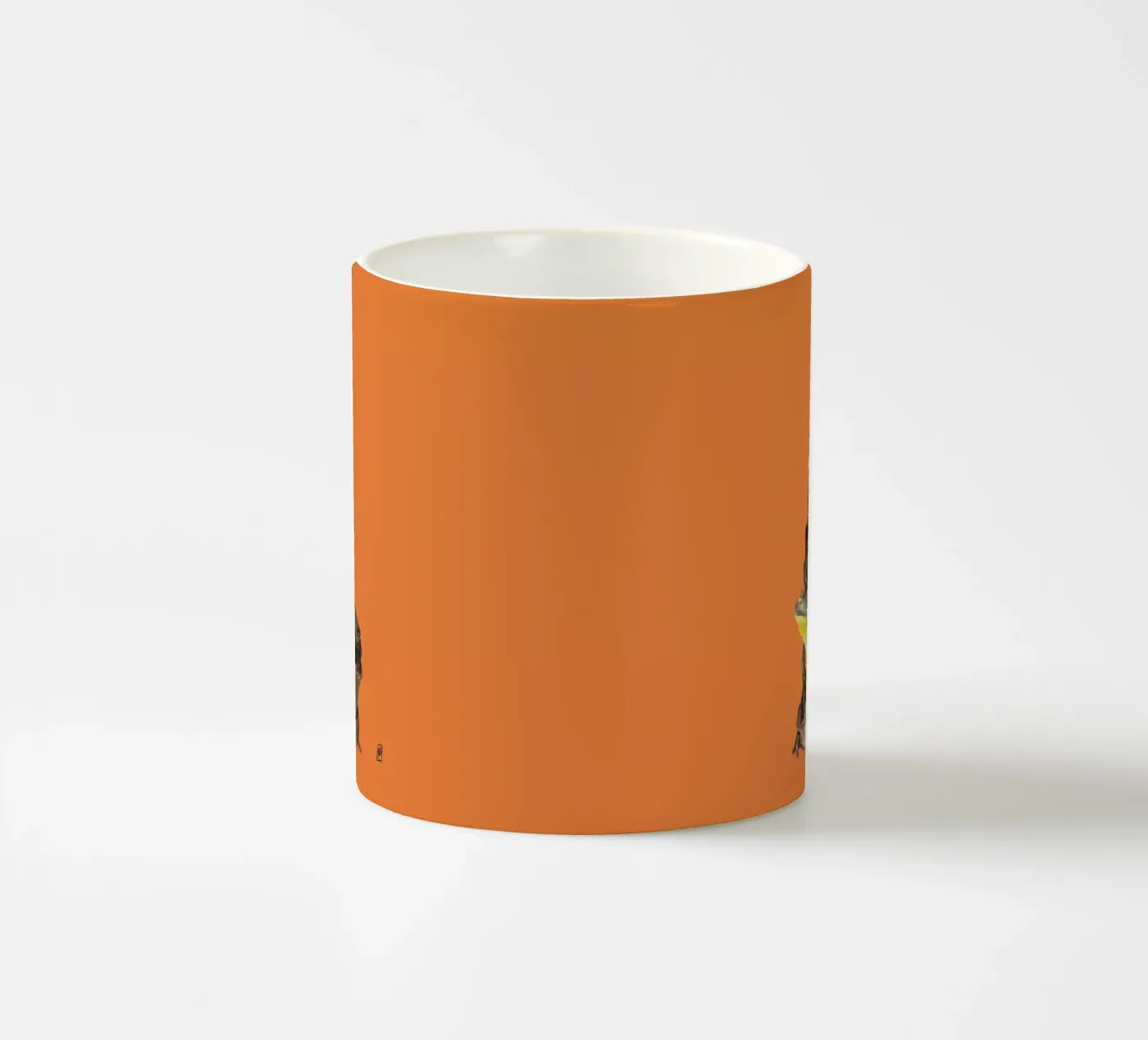 Toadstool (Colour) ceramic mug by Rob Art | Illustration