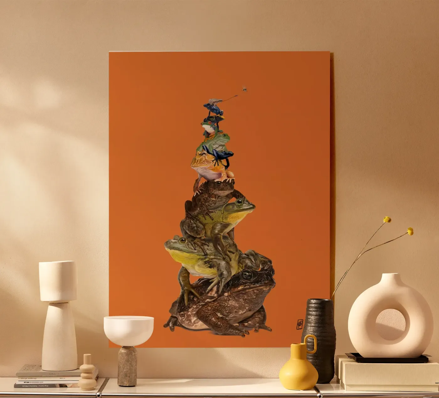 Toadstool (Colour) plexiglass da Rob Art | Illustration