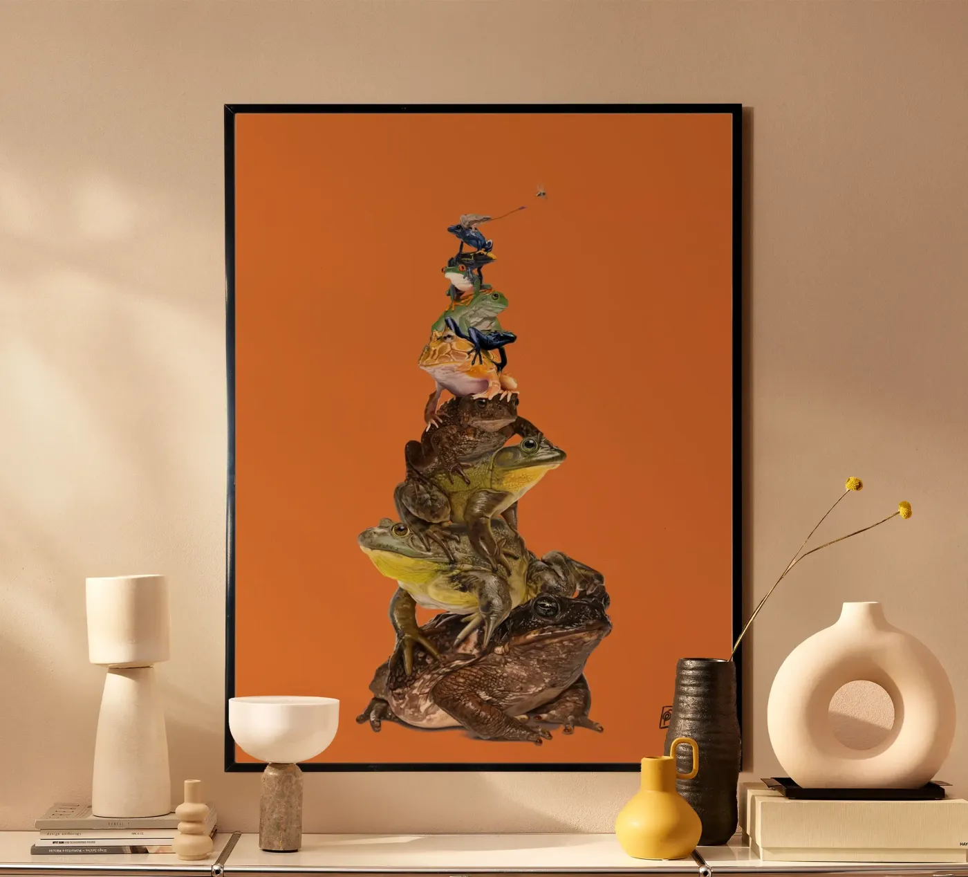 Toadstool (Colour) poster by Rob Art | Illustration