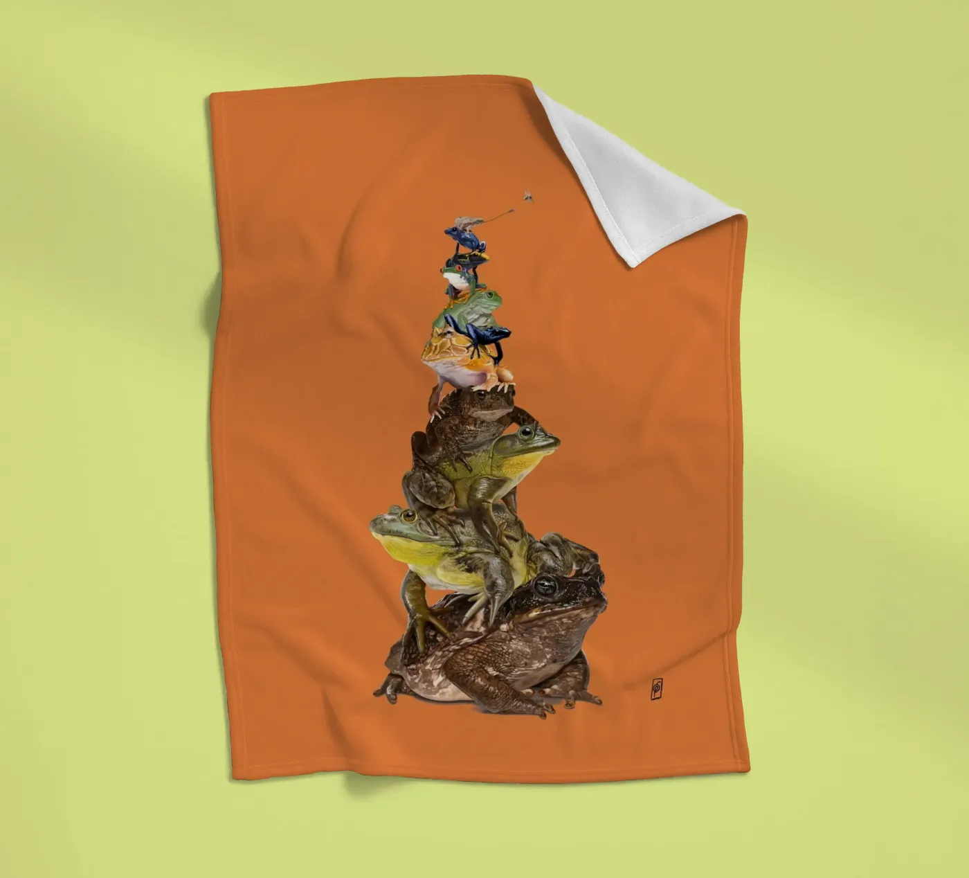 Toadstool (Colour) fleecedeken van Rob Art | Illustration