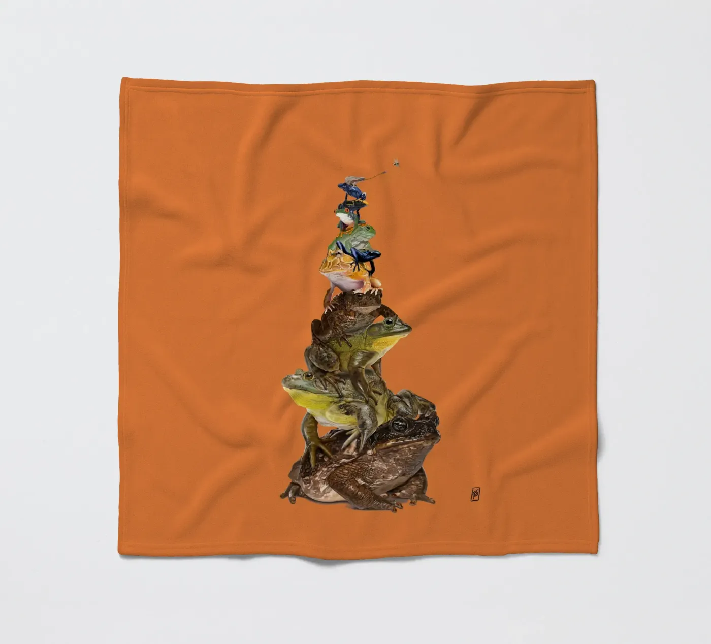 Toadstool (Colour) fleecedeken van Rob Art | Illustration