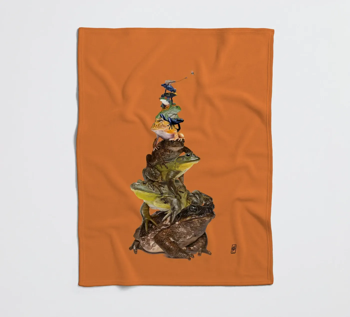 Toadstool (Colour) fleecedeken van Rob Art | Illustration