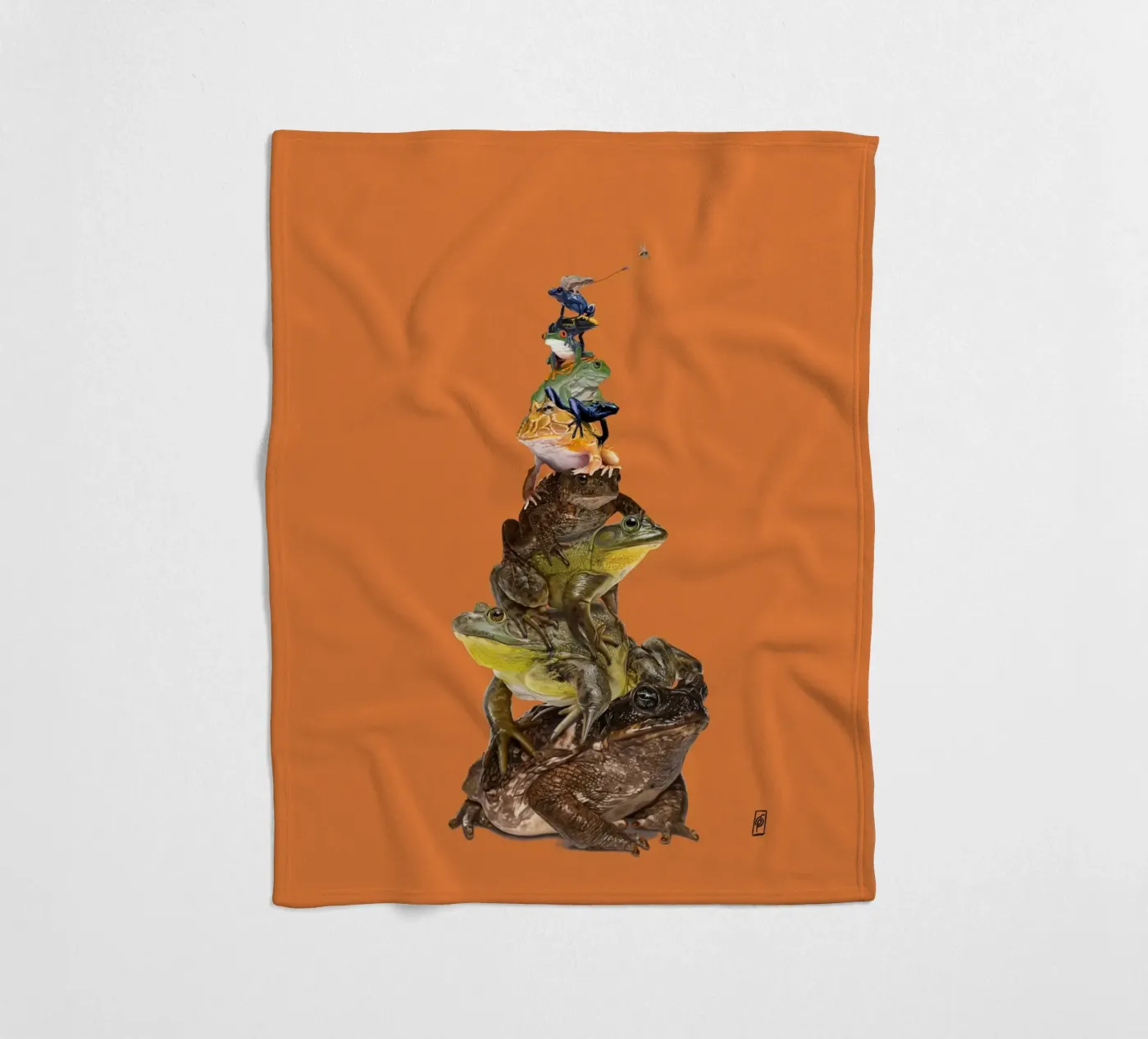 Toadstool (Colour) fleecedeken van Rob Art | Illustration