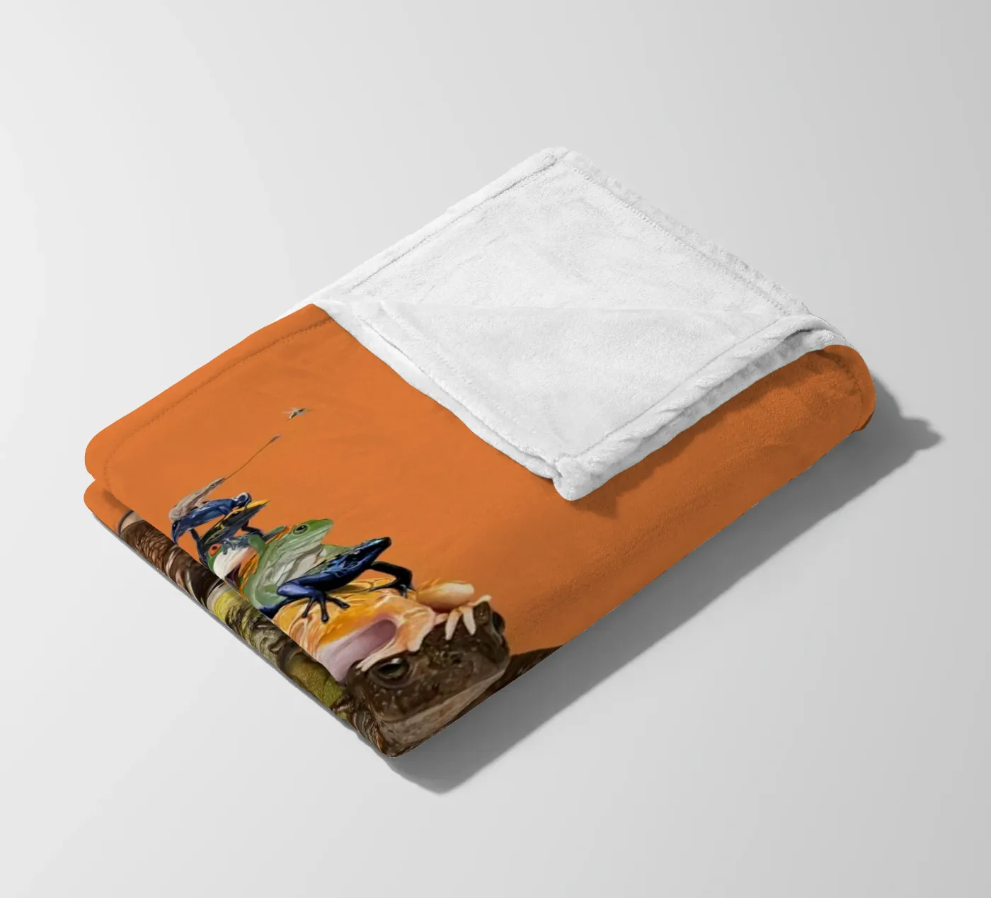 Toadstool (Colour) fleecedeken van Rob Art | Illustration