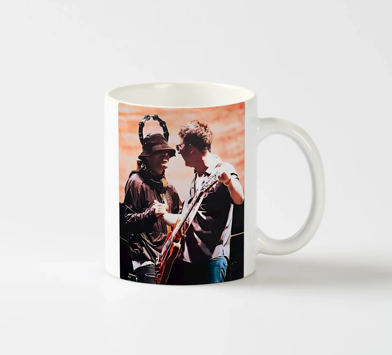 Liam e Noel Gallagher tazza in ceramica da domherrick1
