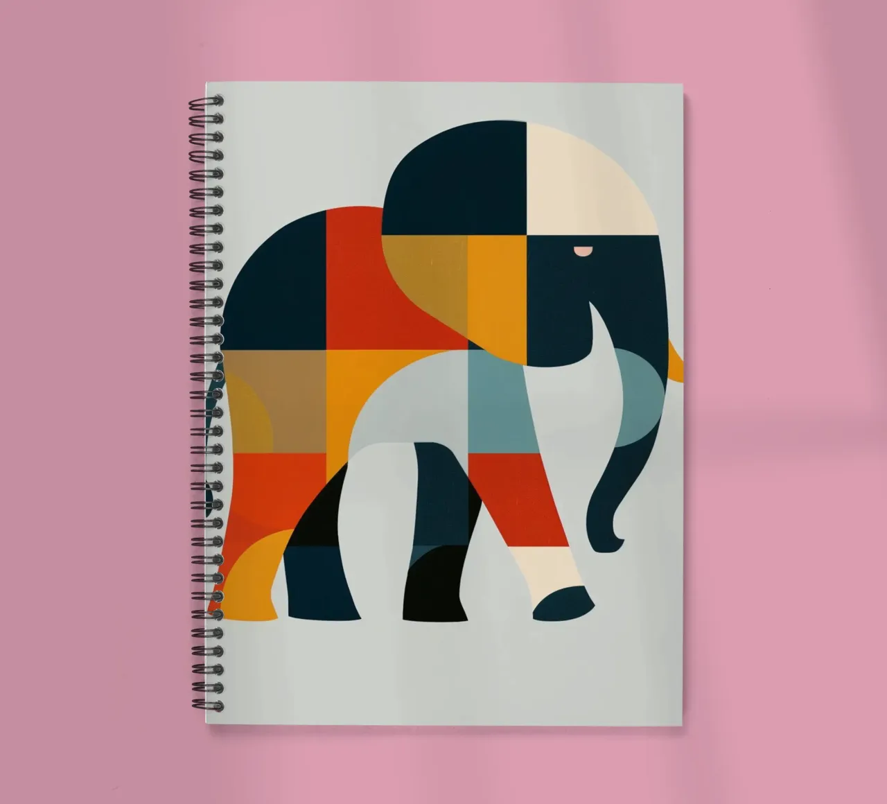 The Memory Mosaic spiral notebook by wonderfolk