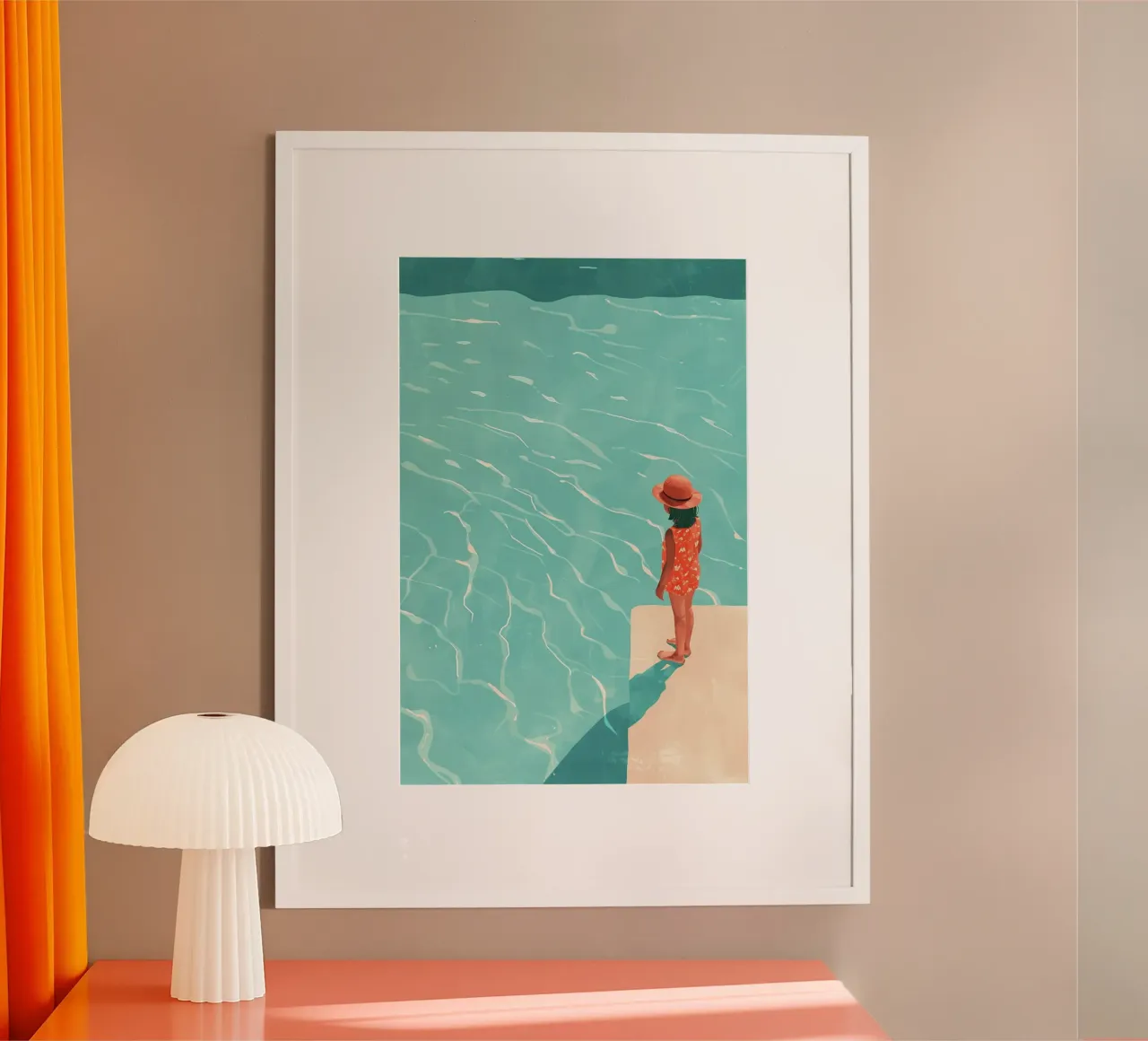 Summer Reflections poster da wonderfolk