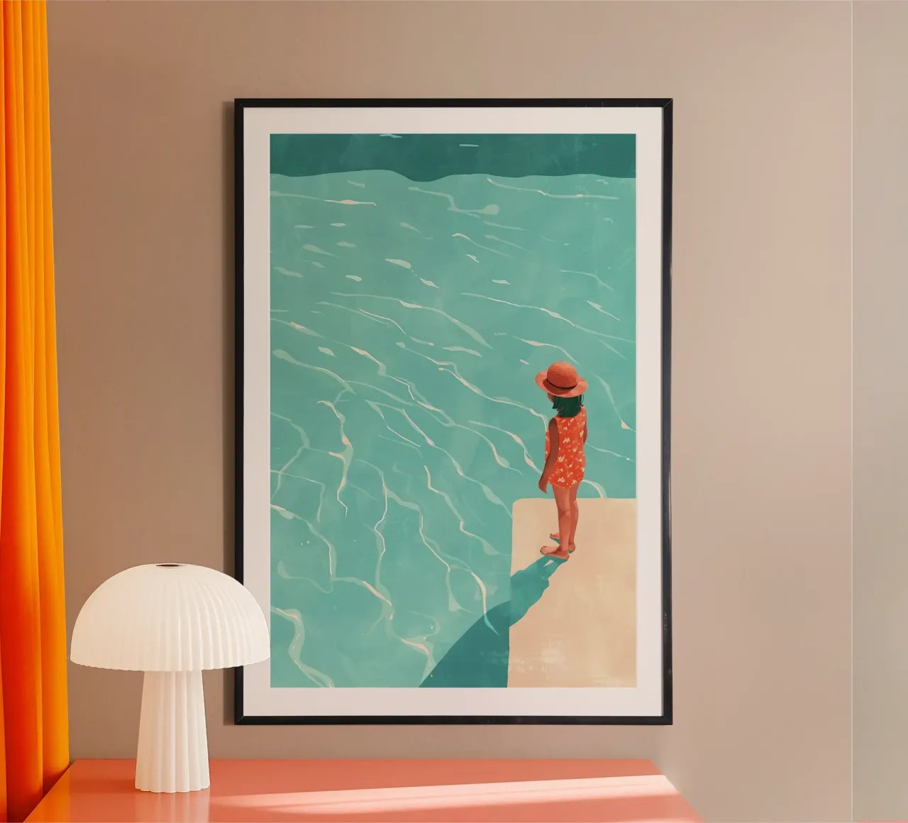 Summer Reflections poster da wonderfolk