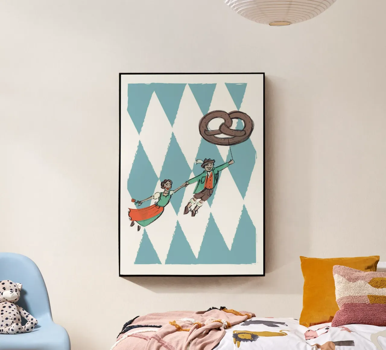 Wiesn celeste plexiglass da Xaver & Friends