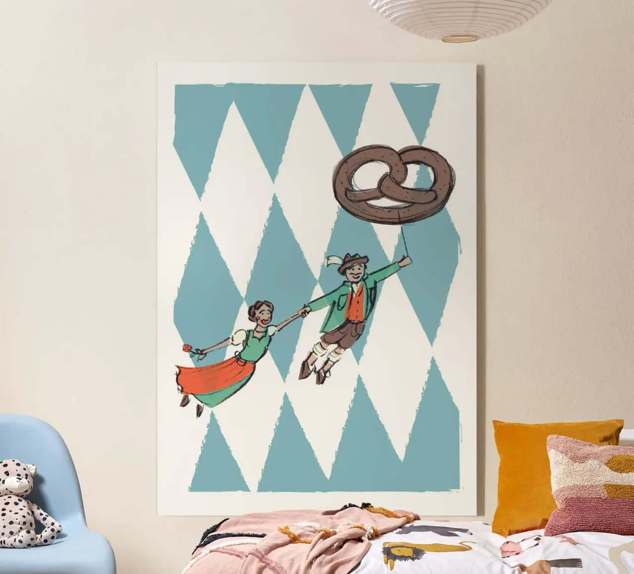 Wiesn celeste plexiglass da Xaver & Friends