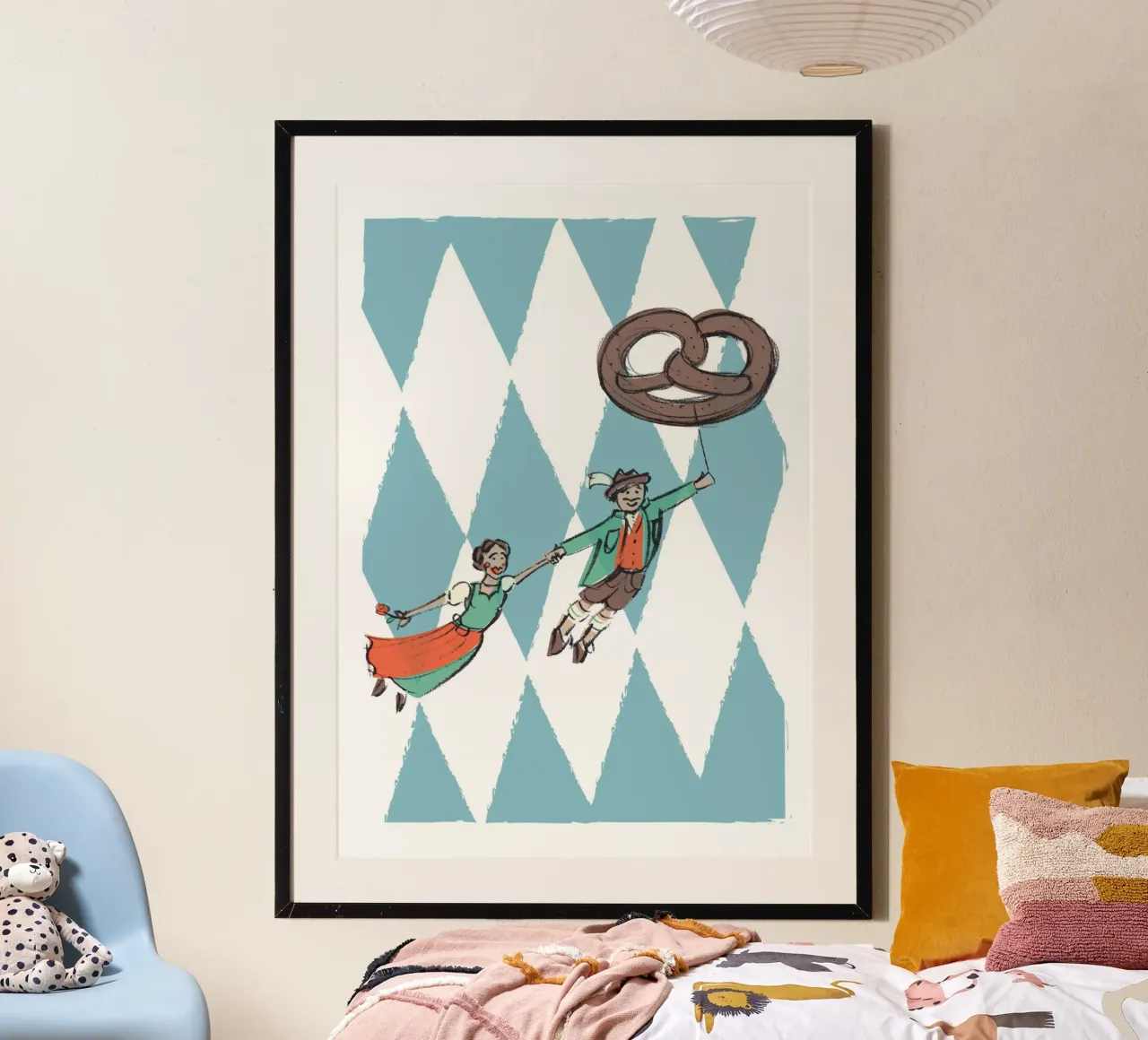 Wiesn celeste poster da Xaver & Friends