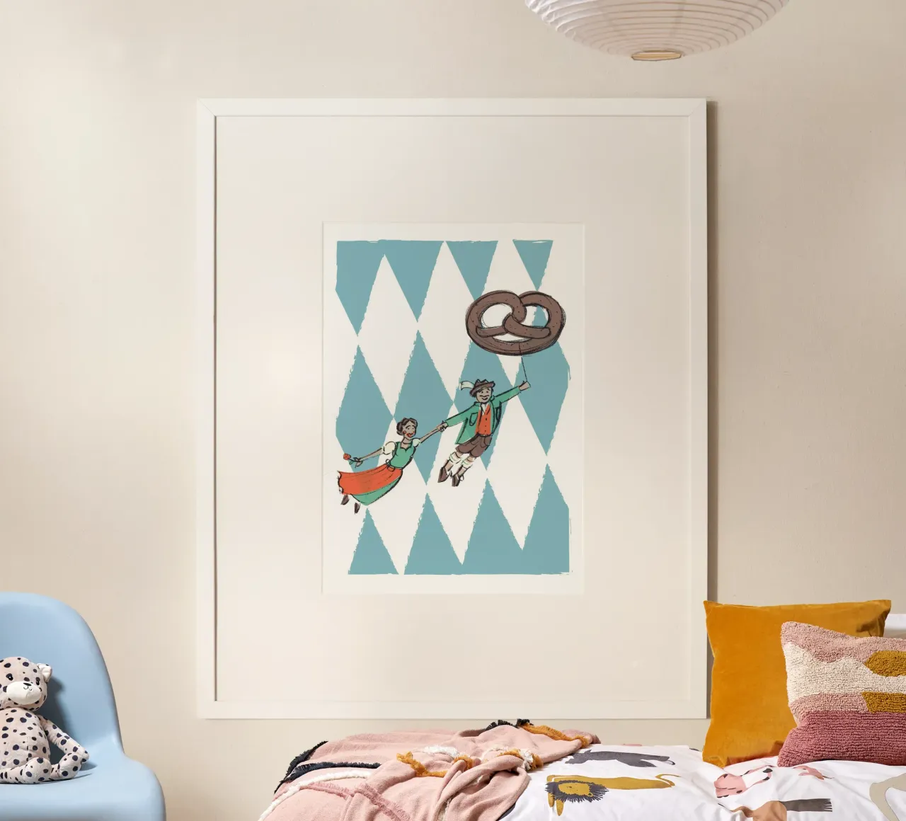 Wiesn celeste poster da Xaver & Friends