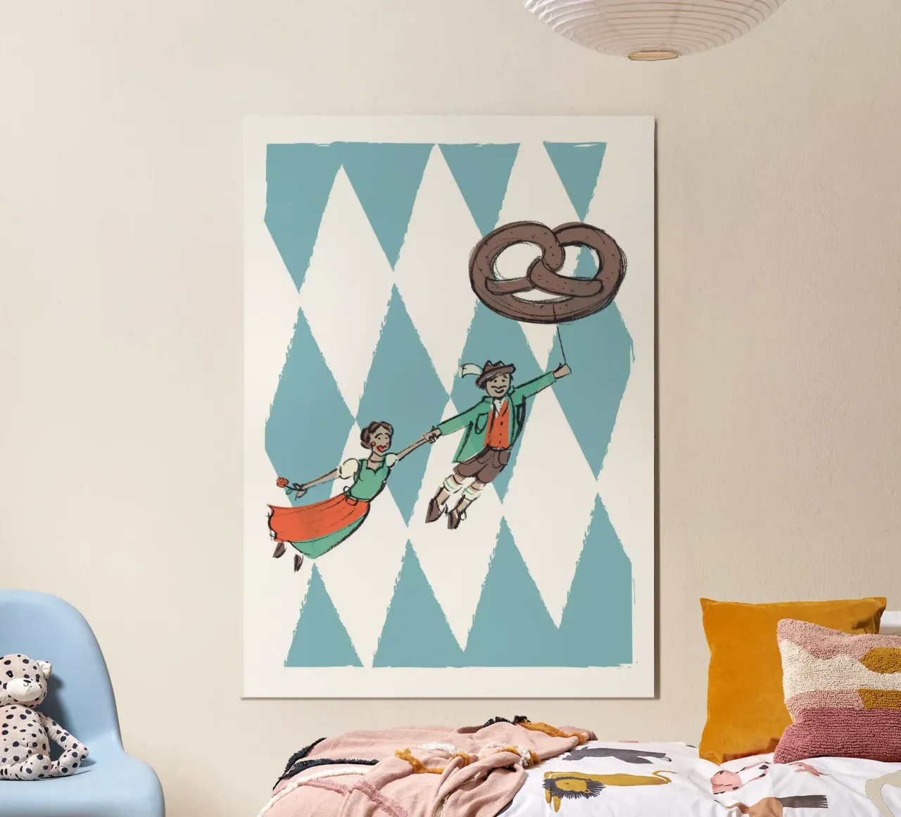 Wiesn celeste poster da Xaver & Friends