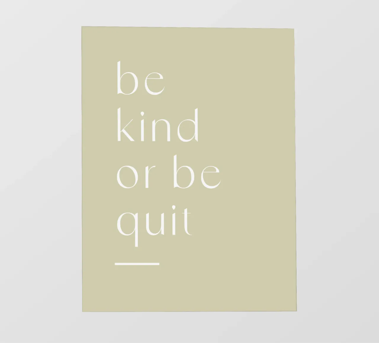 be kind telo in pvc da mymia