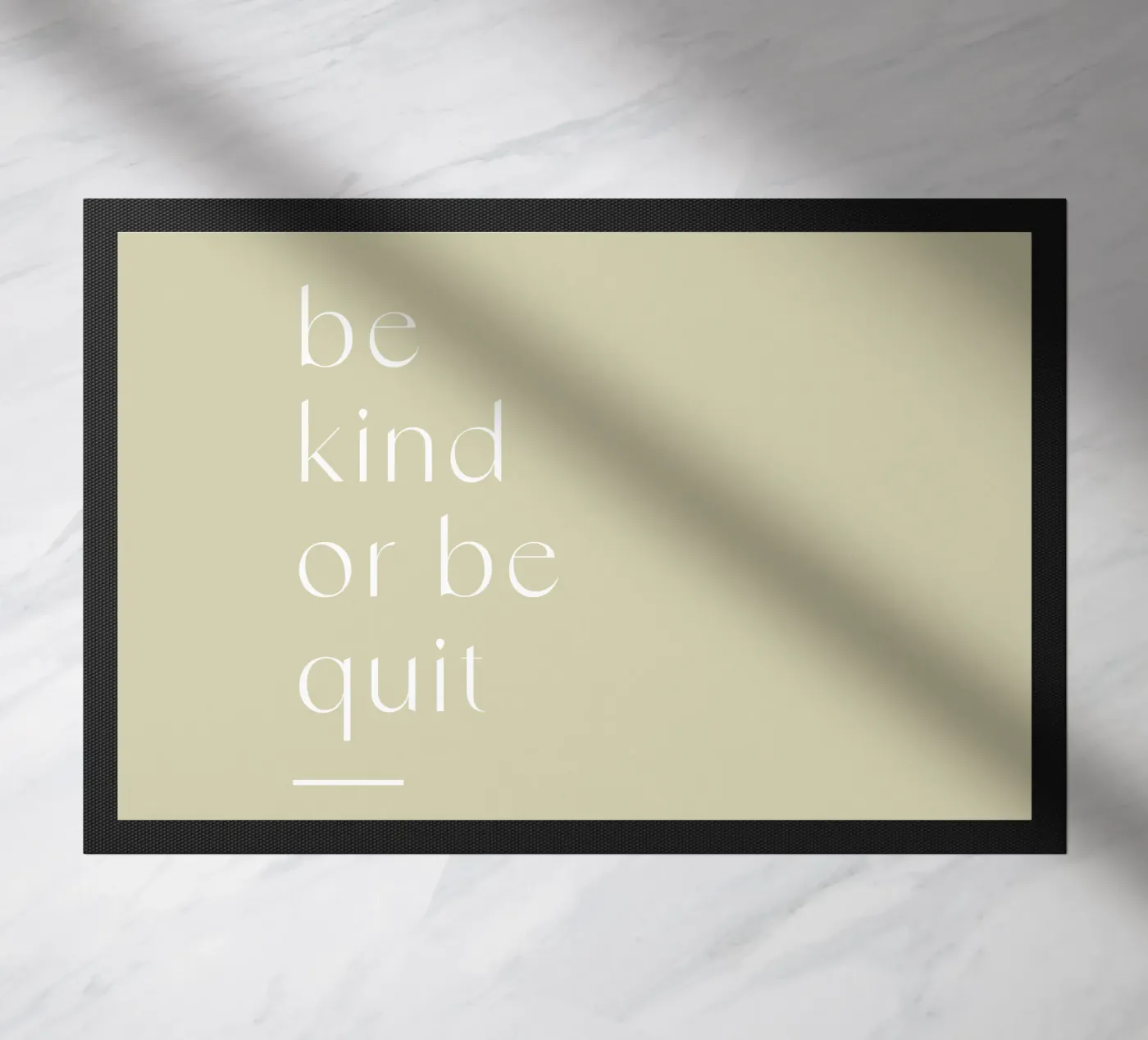 be kind doormat by mymia