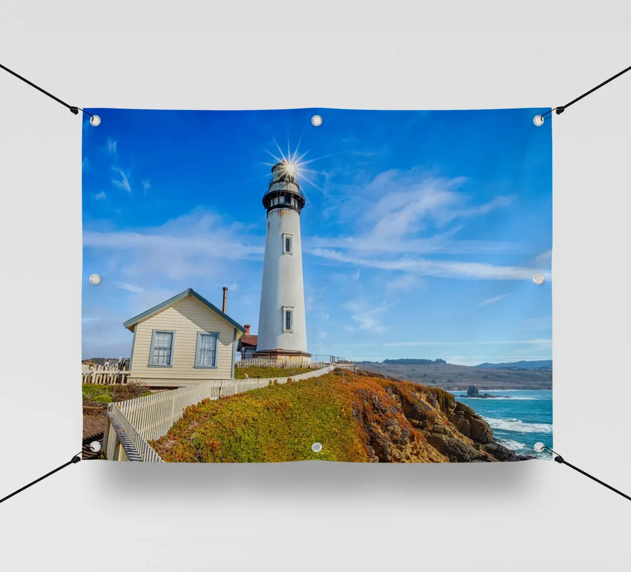 Faro di Pigeon Point telo in pvc da anderm