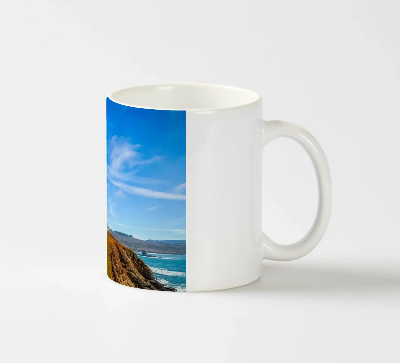 Faro di Pigeon Point tazza in ceramica da anderm