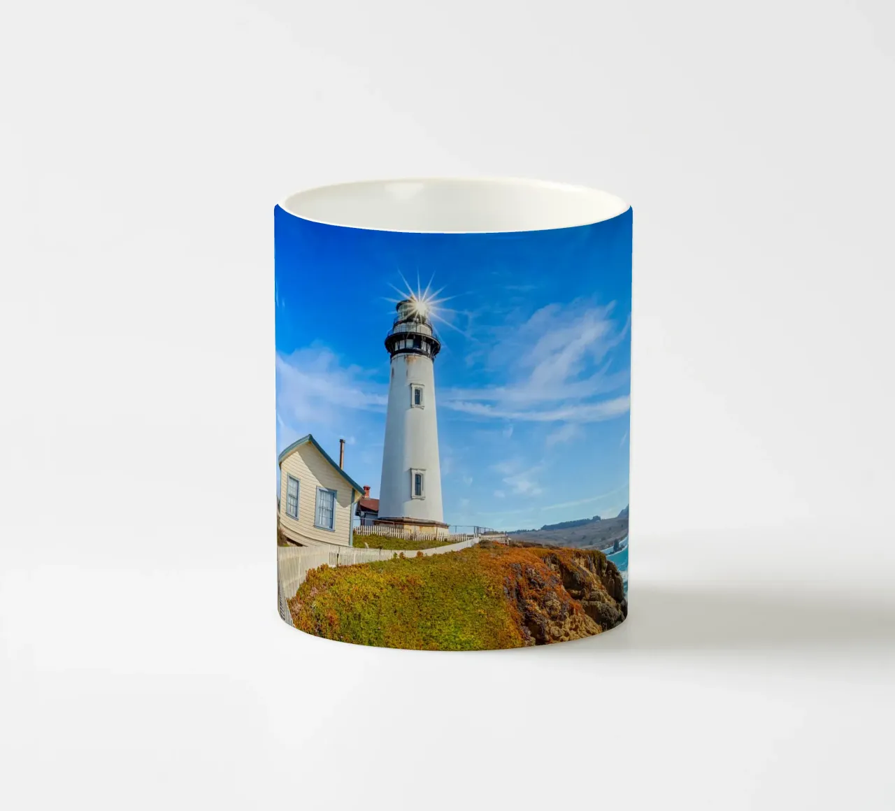 Faro di Pigeon Point tazza in ceramica da anderm