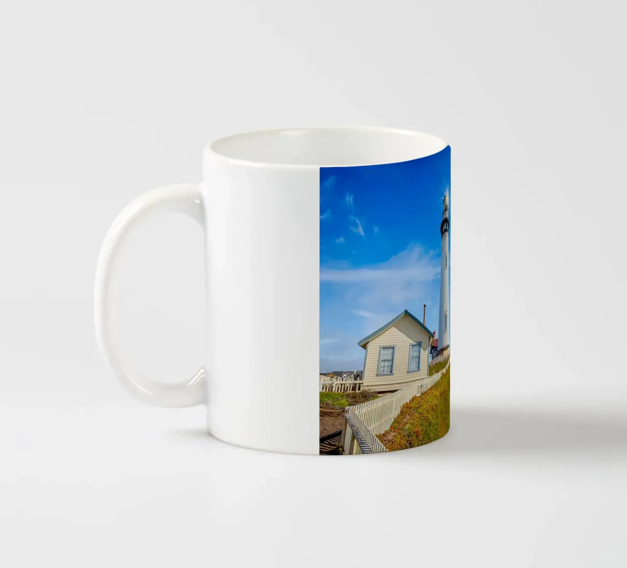 Faro di Pigeon Point tazza in ceramica da anderm