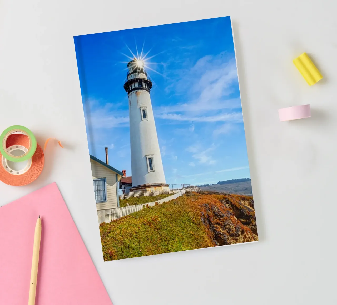 Pigeon Point Lighthouse notebook by anderm