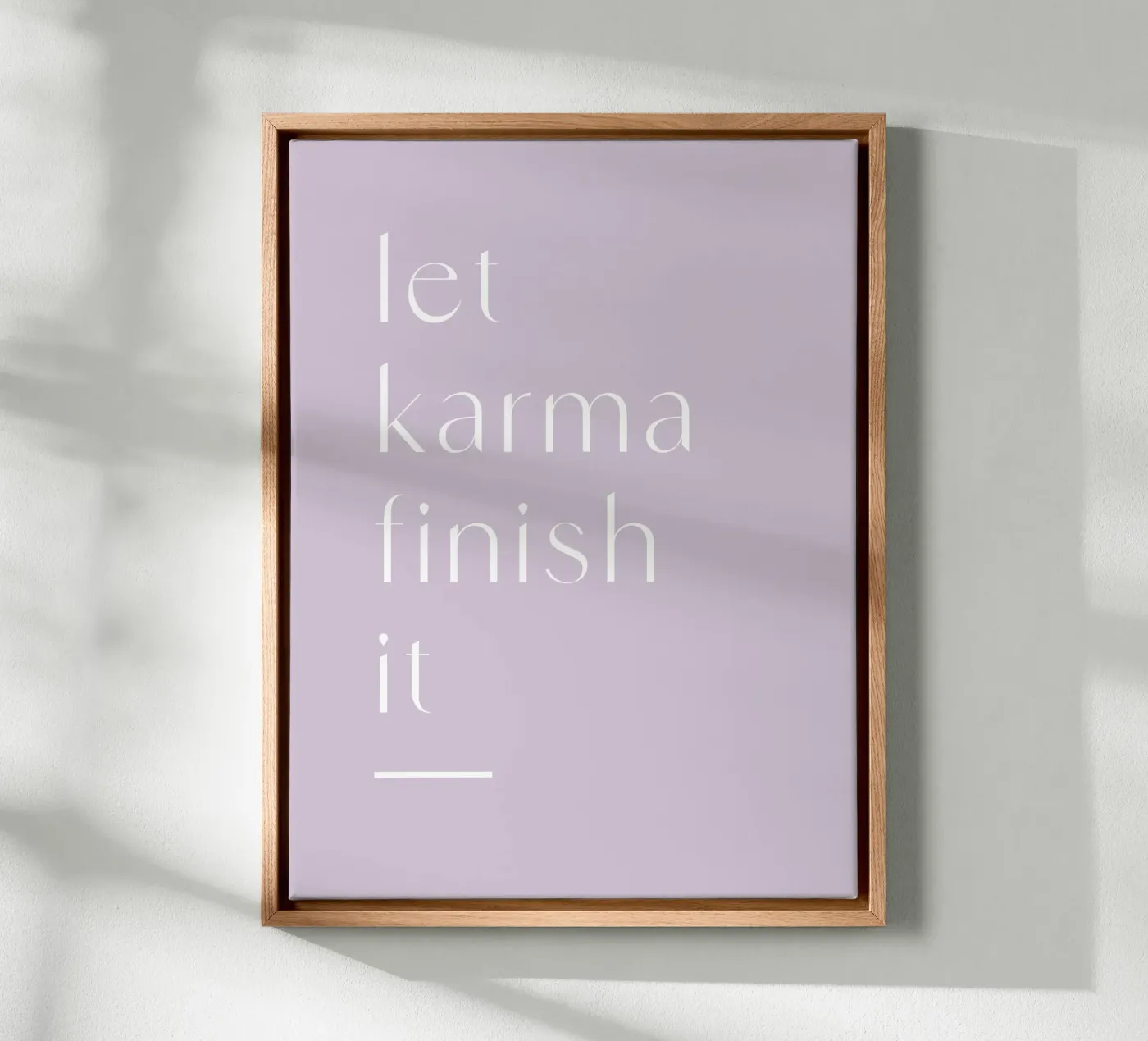 karma Leinwand von mymia