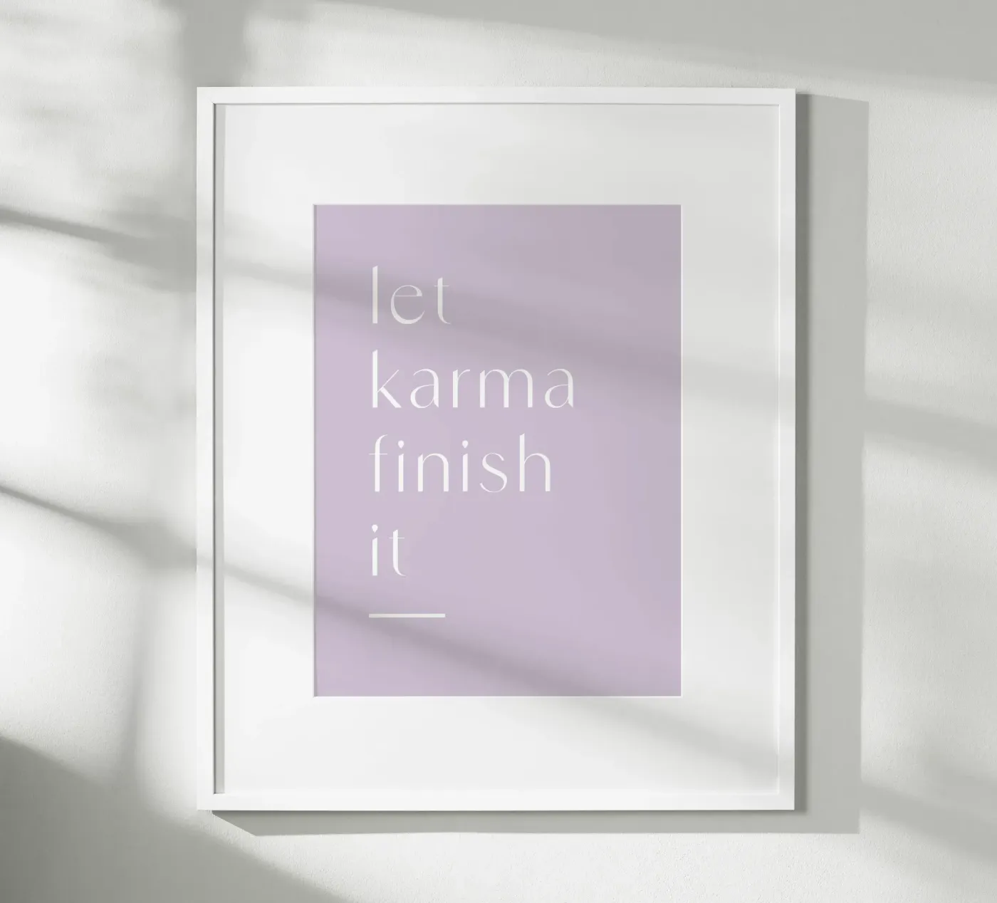 karma poster by mymia