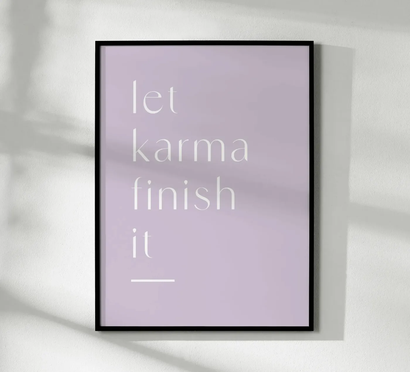 karma poster by mymia