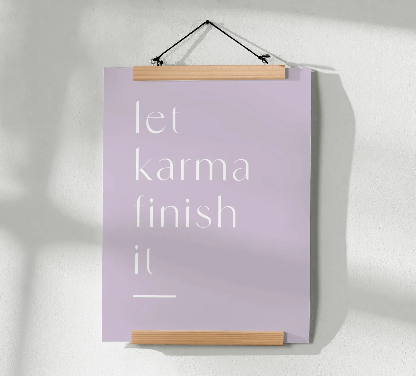 karma poster by mymia