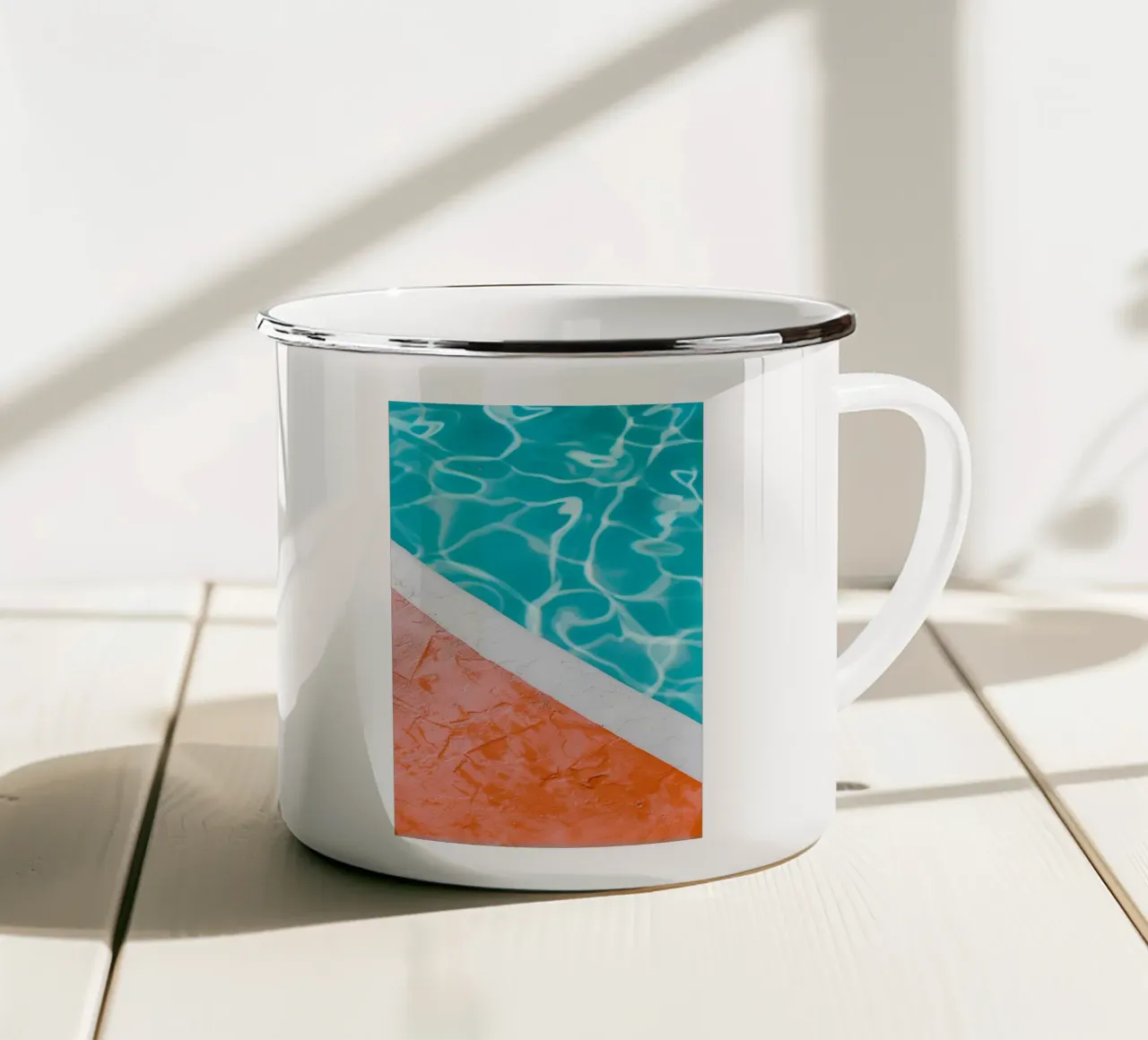 Summer Calm tazza in smalto da lieblu